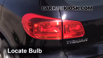 2013 Volkswagen Tiguan S 2.0L 4 Cyl. Turbo Lights Turn Signal - Rear (replace bulb)